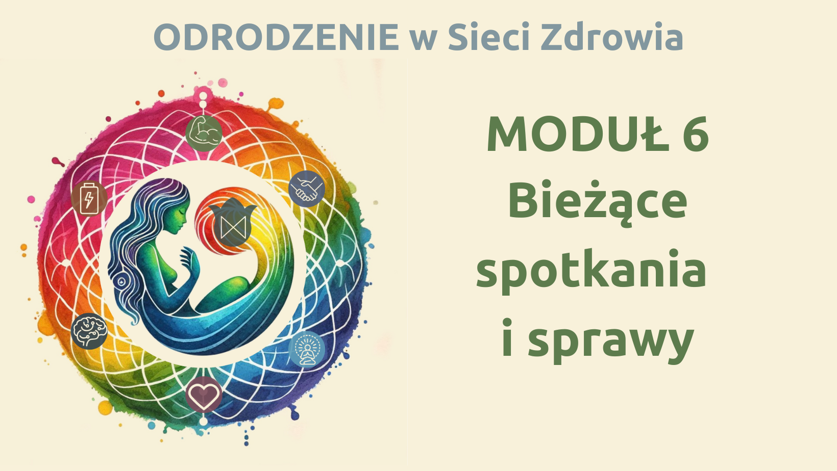 Odrodzenie – MODUŁ 6 – bieżące spotkania